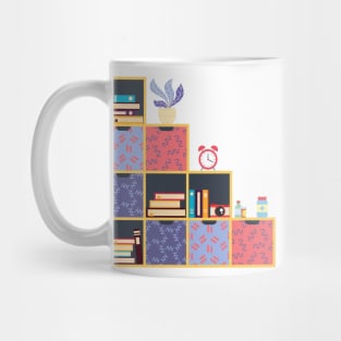 The Bookshelf Mug